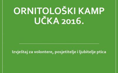 NAJAVA PRSTENOVANJA PTICA U ORNITOLOŠKOM KAMPU UČKA 2017.G.